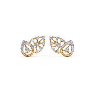 Pretty Petal Gemstone Stud Earrings