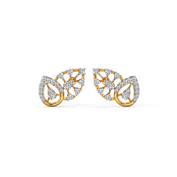 Pretty Petal Gemstone Stud Earrings