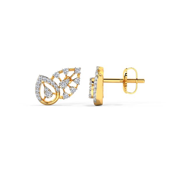 Pretty Petal Gemstone Stud Earrings - Image 5