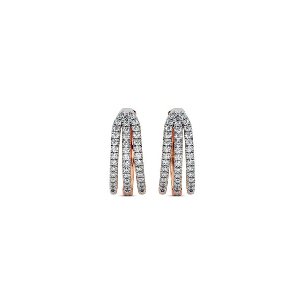 Three line Classy Hoops