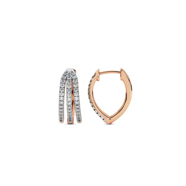 Three line Classy Hoops - Image 5