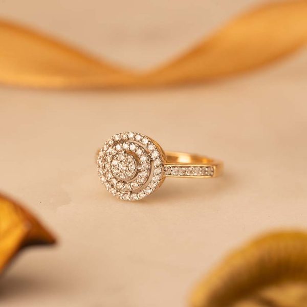 Ripple Dazzle Diamond Ring - Image 3