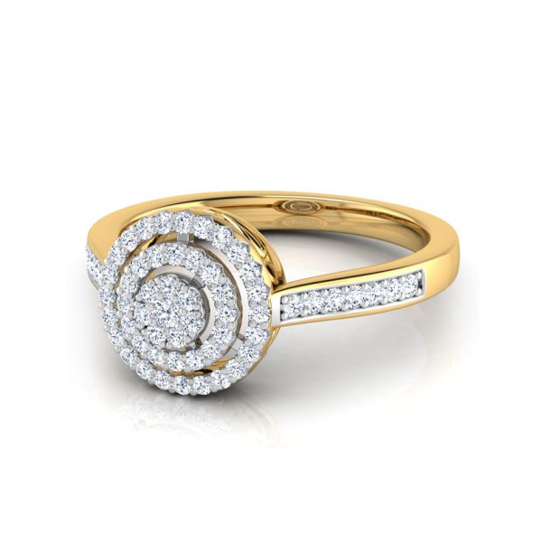 Ripple Dazzle Diamond Ring - Image 5