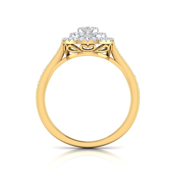 Ripple Dazzle Diamond Ring - Image 4