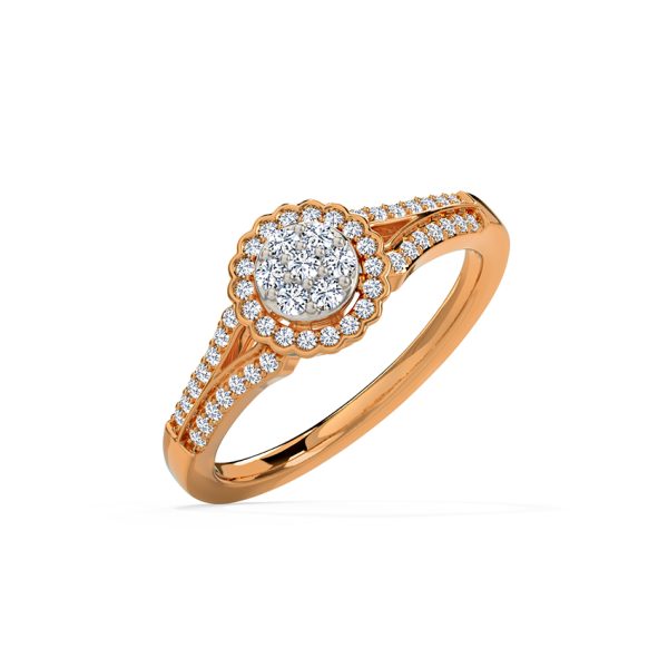 Radiant Linear Diamond Ring