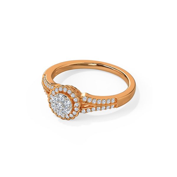 Radiant Linear Diamond Ring - Image 6