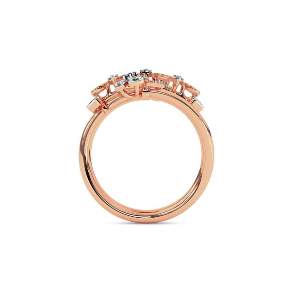 Helina Spiral Diamond Ring - Image 5