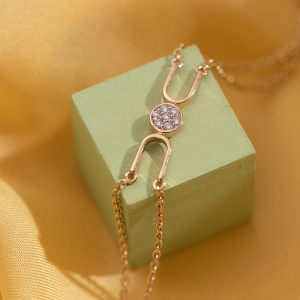 Elia Hug Diamond Bracelet - Image 3