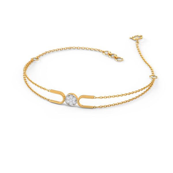 Elia Hug Diamond Bracelet - Image 6
