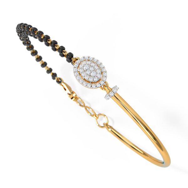 Sanika Diamond Mangalsutra Bracelet - Image 5