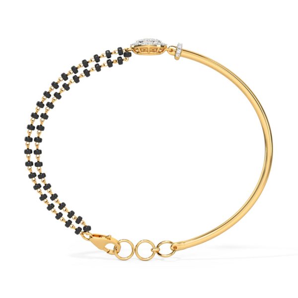 Sanika Diamond Mangalsutra Bracelet - Image 4