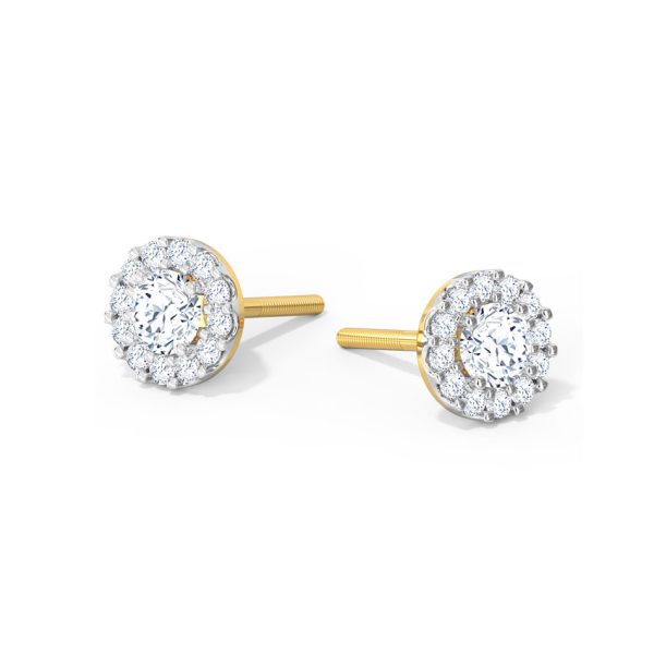 Abigail Solitaire Stud Earring - Image 5