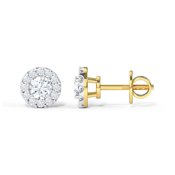 Abigail Solitaire Stud Earring - Image 7
